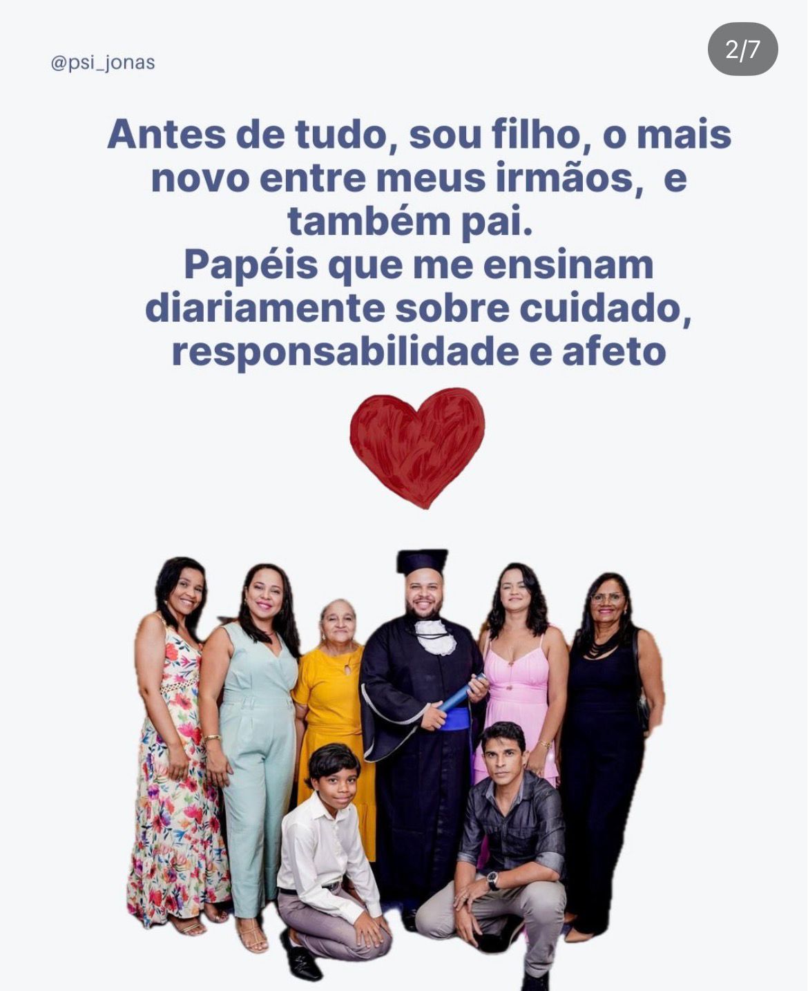 Filho, irmão e pai